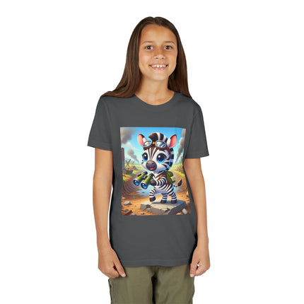 Zebra Lookout Youth Short Sleeve Tee