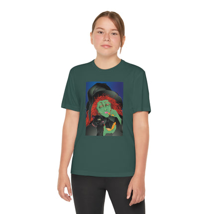 Mirror, Mirror A Witch's Touch Youth Competitor Tee