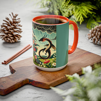 The Dragon Fairy’s Stride Colorful Mugs (11oz, 15oz)