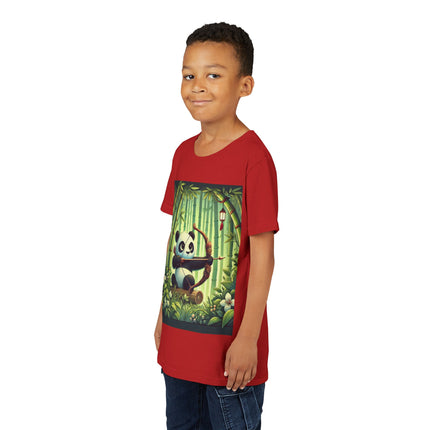 Bamboo Archer Panda Youth Short Sleeve Tee