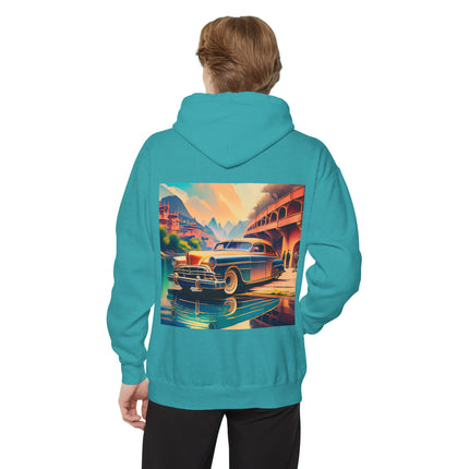 1953 Buick Roadmaster Unisex Garment-Dyed Hoodie
