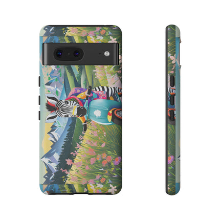 Stripes on Wheels Phone Cases