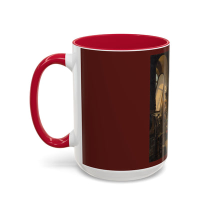 Raphael and his Muse in the Atelier by Vincenzo Abbati Colorful Mugs (11oz, 15oz)