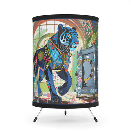 Cyber Panther's Hunt Tripod Lamp