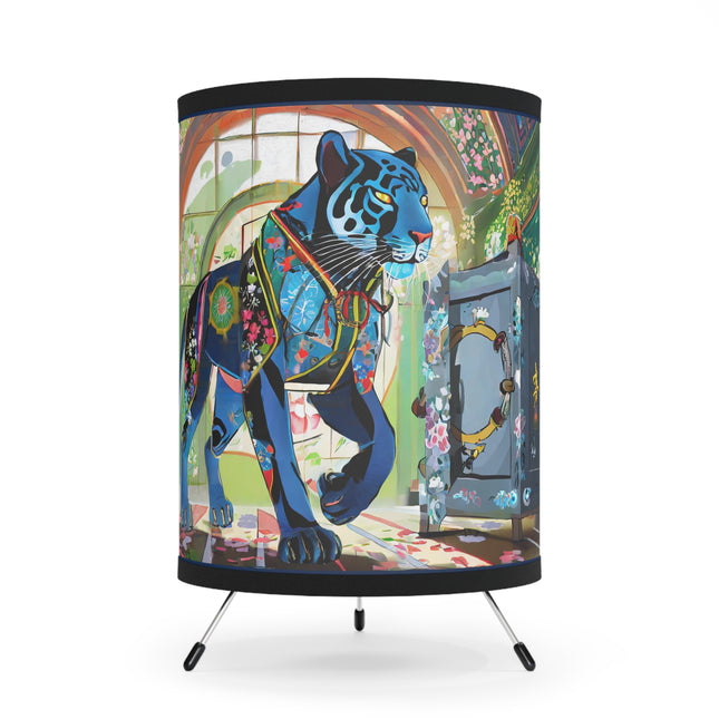 Cyber Panther's Hunt Tripod Lamp