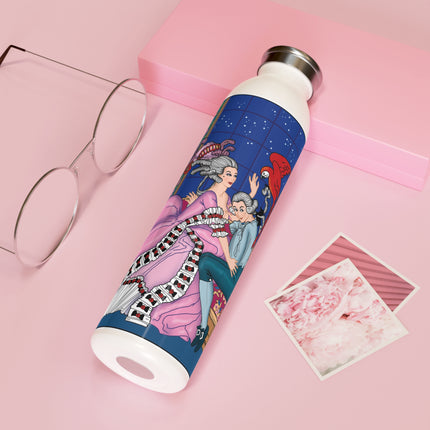 The Jealous Parrot by George Barbier Slim Water Bottle