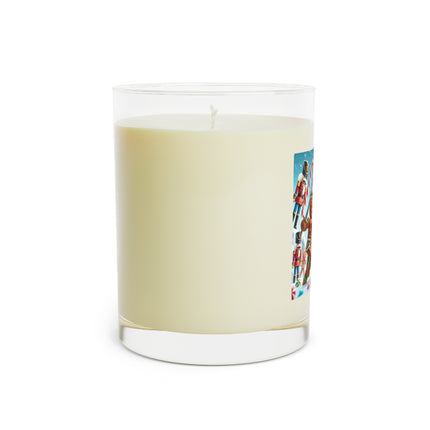 Gingerbread Men vs. Nutcracker Soldiers Battle Scented Candle - Full Glass, 11oz