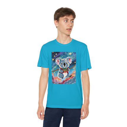 Cute Koala Youth Competitor Tee – Dreamy Skies & Whimsical Wonder