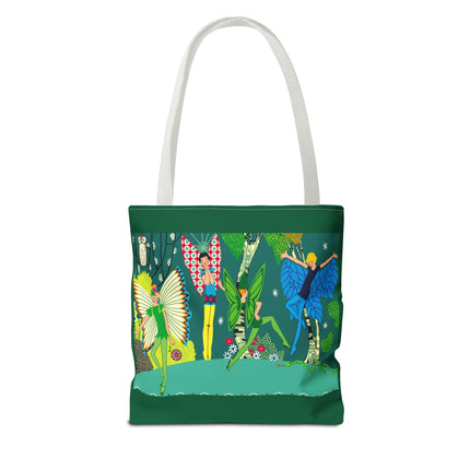 Enchanting Fairies of A Midsummer Night's Dream Tote Bag (AOP)
