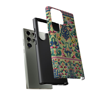 Colorful Flower Pattern by Owen Jones Phone Cases