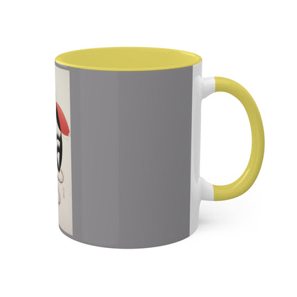 Illustrations of Japanese Toys Pl.056 by Kawasaki Kyosen Colorful Mugs, 11oz