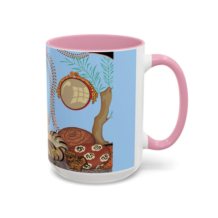 Minuit … ou l’appartement à la mode by George Barbier Colorful Mugs (11oz, 15oz)