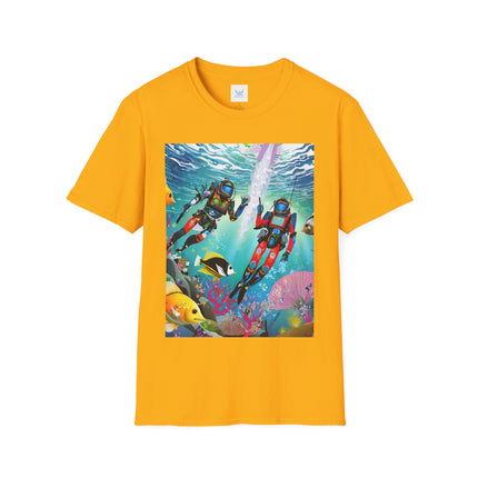 FBI Robot Dive Team Softstyle T-Shirt