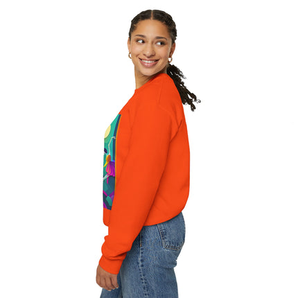 Dance of the Skeleton Ballerinas Unisex Heavy Blend™ Crewneck Sweatshirt