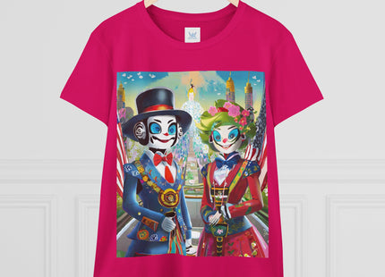 Cyber Punk Robots Cotton Tee