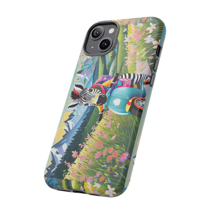 Stripes on Wheels Phone Cases