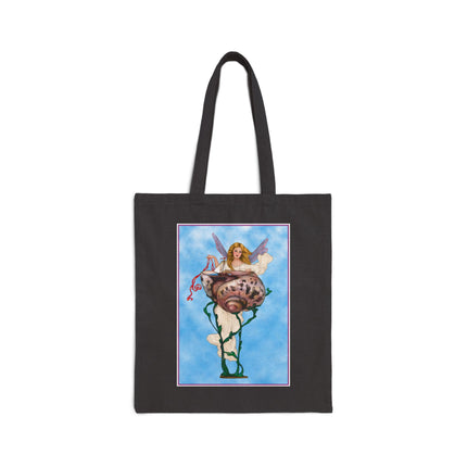 Enchanting Serenity Cotton Canvas Tote Bag