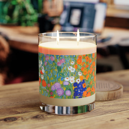 Cottage Garden by Gustav Klimt Scented Candle