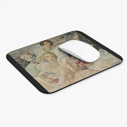 Les Femmes Fatales by Gerda Wegener Mouse Pad, Rectangle