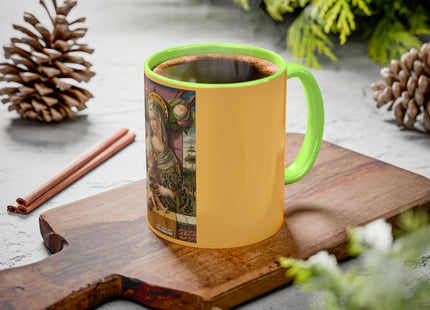 Madonna and Child by Carlo Crivelli Colorful Mugs (11oz, 15oz)