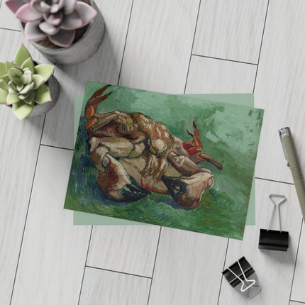 Crab on its Back by Vincent Van Gogh Postcards (envelopes included) - Bundles of 10, 30, 50 Pieces