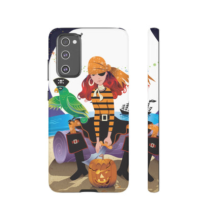 Moonlit Pirate Halloween Phone Cases