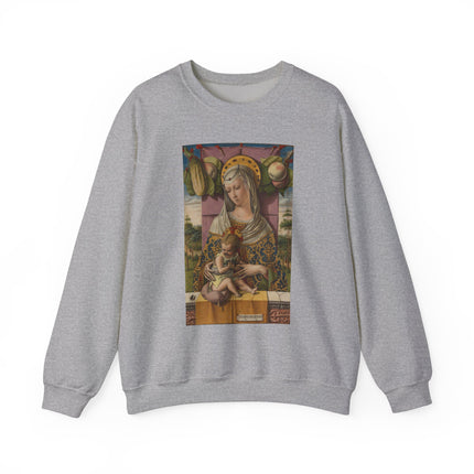 Madonna and Child by Carlo Crivelli Heavy Blend™ Crewneck Sweatshirt