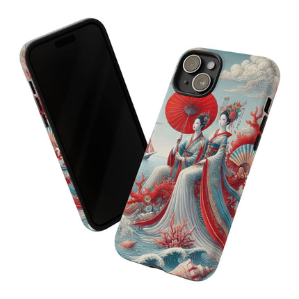 Ladies by the Quiet Sea Phone Cases