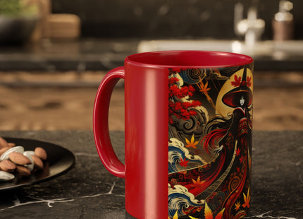 Kabuki Witch Colorful Mugs (11oz, 15oz)