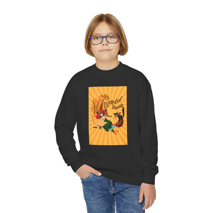 The Bewitching Ride Youth Crewneck Sweatshirt