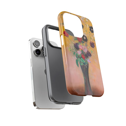 Vase of Flowers by Odilon Redon Phone Cases