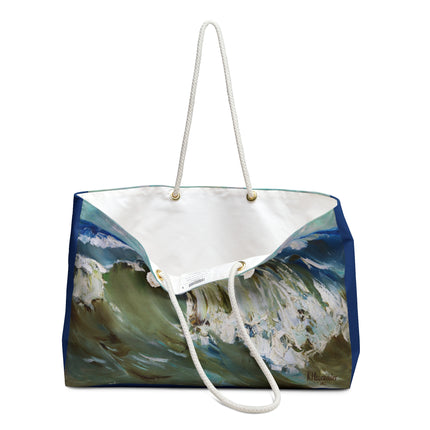 The Wave by Karl Hagemeister Weekender Bag