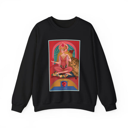 July & Ruby (from the Gem Series) by Sofia Chiostri Heavy Blend™ Crewneck Sweatshirt