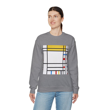 Place de la Concorde by Piet Mondrian Heavy Blend™ Crewneck Sweatshirt