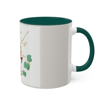 Orange-Headed Ground Thrush by Shaikh Zain al–Din Colorful Mugs, 11oz