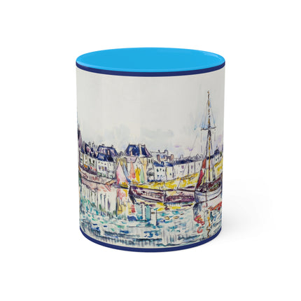 Le Croisic by Paul Signac Colorful Mugs, 11oz