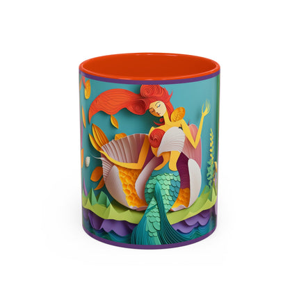 Charming Mermaid Colorful Mugs (11oz, 15oz)