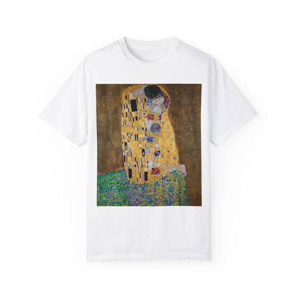 The Kiss by Gustav Klimt Unisex Garment-Dyed T-shirt