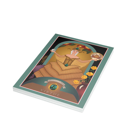 June & Pearl, Alexandrite (from the Gem Series) by Sofia Chiostri Postcards (envelopes included) - Bundles of 10, 30, 50 Pieces