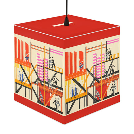 Maquettes de Théatre 4 by Alexandra Exter Light Cube Lamp