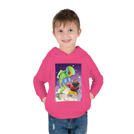 Cosmic Clash Toddler Pullover Fleece Hoodie