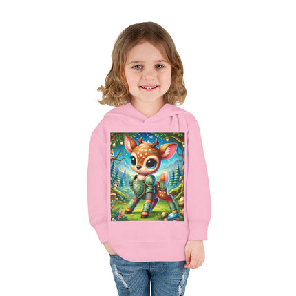 Fawn Defender Toddler Pullover Fleece Hoodie