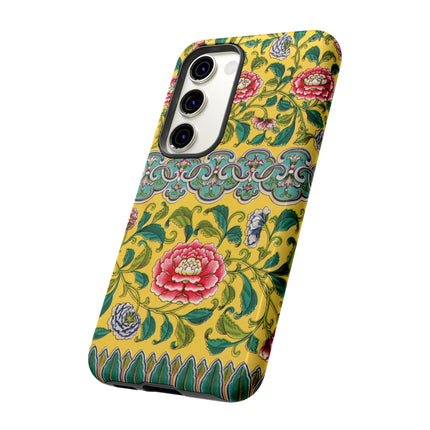 Chinese Floral Illustration by Owen Jones Phone Cases