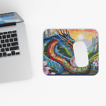 Wisdom's Guardian Mouse Pad, Rectangle