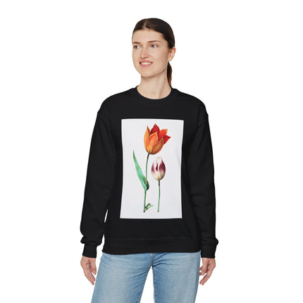 Tulip by Anselmus Boëtius de Boodt Heavy Blend™ Crewneck Sweatshirt