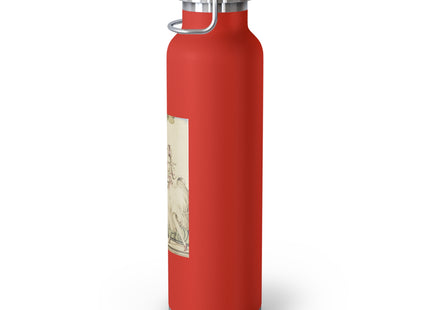 Sur talons rouges (On Red Heels) pl 02 by Gerda Wegener Copper Vacuum Insulated Bottle, 22oz