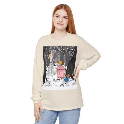 Fairy Tale Elegance Unisex Garment-dyed Long Sleeve T-Shirt