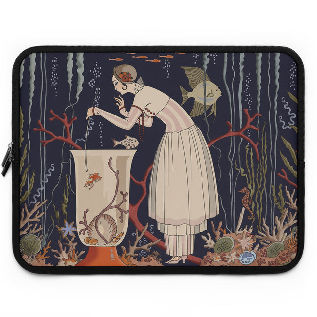 L'Etourdissant Petit Poisson (The Dazzling Little Fish) by George Barbier Laptop Sleeve