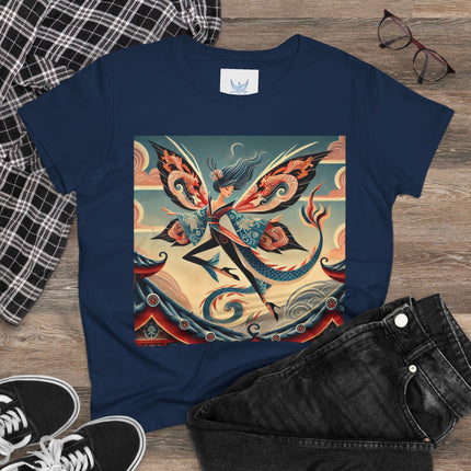 Dragon Fairy of the Temple Cotton Tee