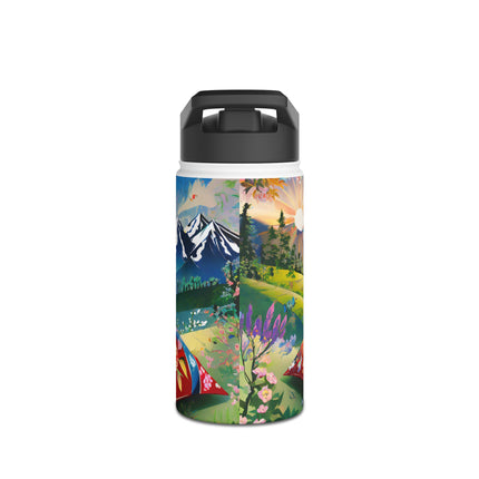 The Joyful Mantis Stainless Steel Water Bottle